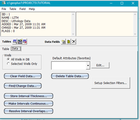 IntervalDataTableMaint