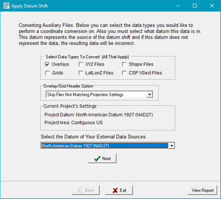 Reproject an Entire Project to a Different Coordinate System (With Same ...